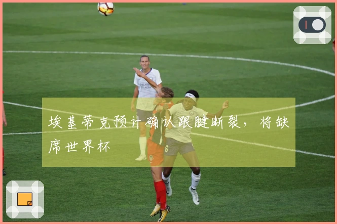 埃基蒂克预计确认跟腱断裂，将缺席世界杯